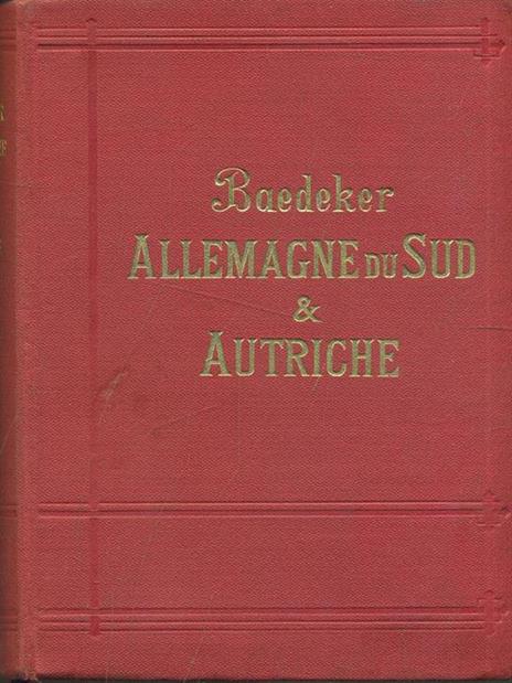 Allemagne du Sud & Autriche - Karl Baedeker - copertina