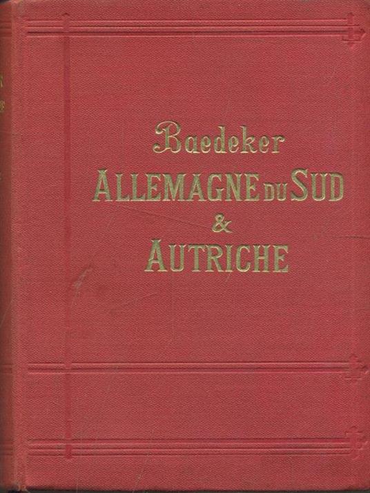 Allemagne du Sud & Autriche - Karl Baedeker - copertina