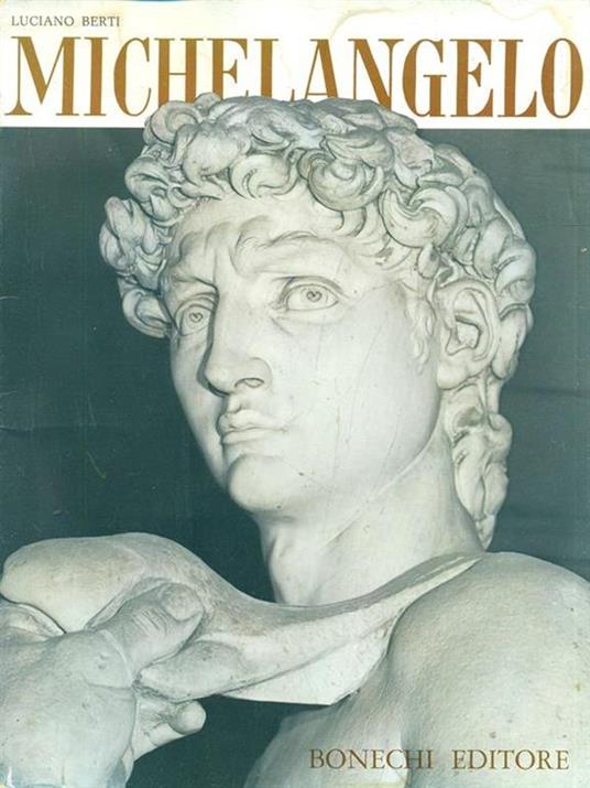 Michelangelo - Luciano Berti - copertina