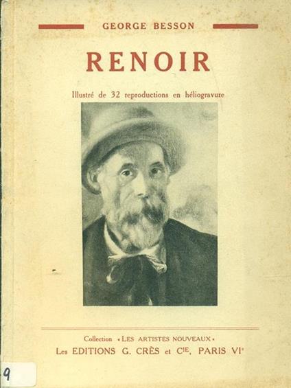Renoir - George Besson - copertina
