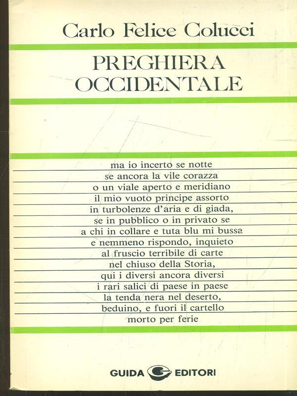 Preghiera occidentale