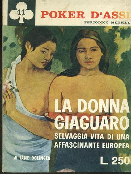 La donna giaguaro - copertina