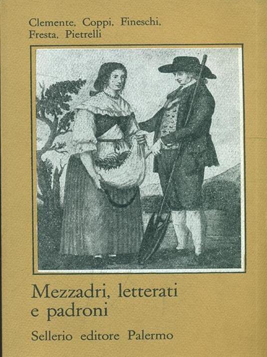 Mezzadri letterati e padroni - copertina