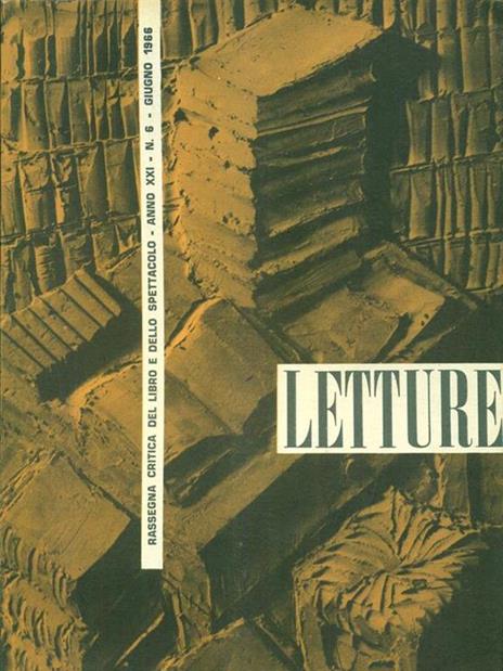 Letture n6/ giugno 1966 - copertina