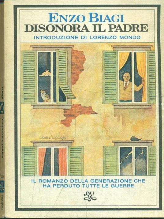 Disonora il padre - Enzo Biagi - copertina