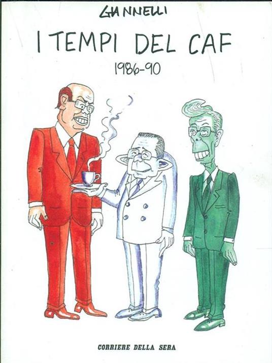 I tempi del caf 1986-90 - copertina