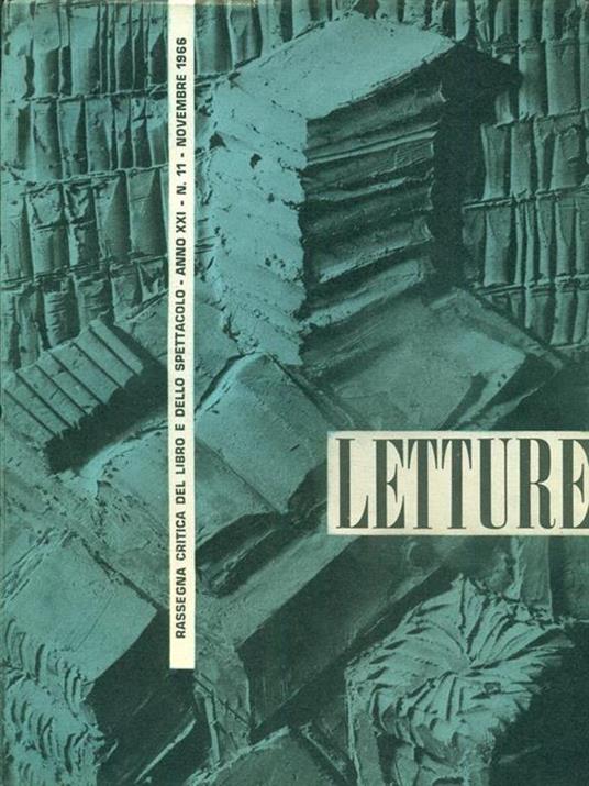 Letture n11/ novembre 1966 - copertina