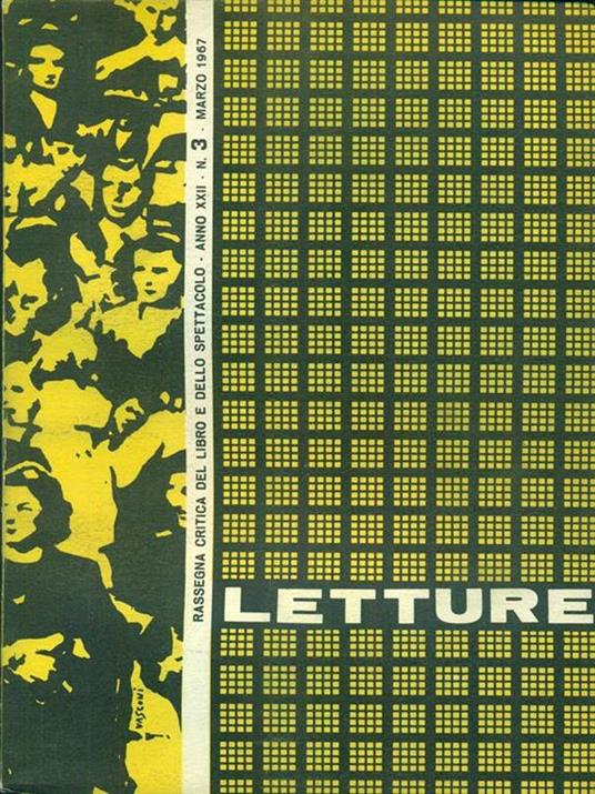 Letture 3/ marzo 1967 - copertina