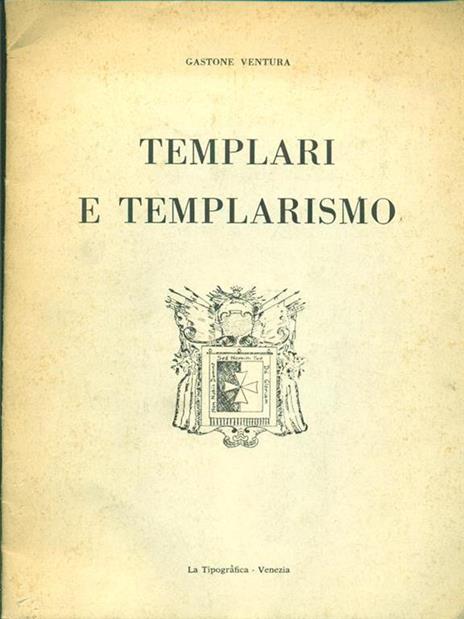 Templari e templarismo - copertina