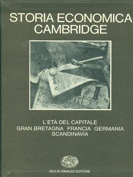 L' età del capitale.Gran Bretagna-Francia-Germania-Scandinavia - copertina