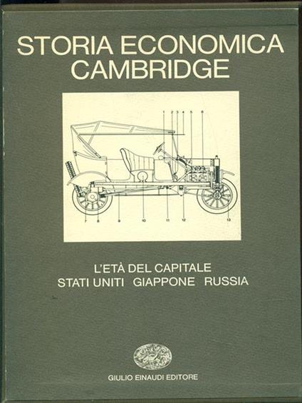 L' età del capitale Stati uniti Giappone Russia - Michael M. Postan - copertina