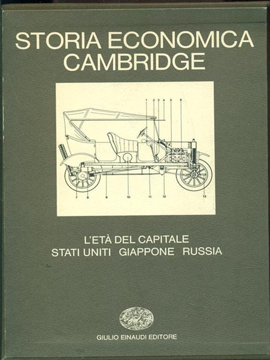 L' età del capitale Stati uniti Giappone Russia - Michael M. Postan - copertina