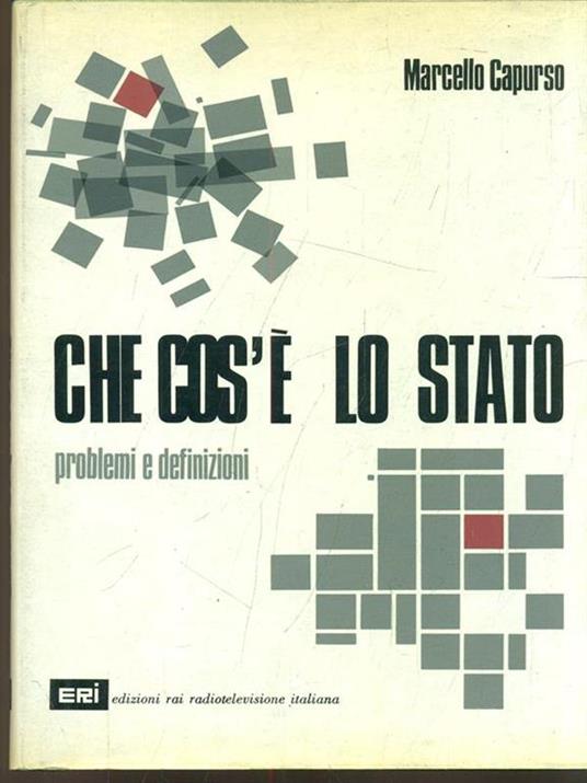 Che cos'é lo stato - Marcello Capurso - copertina