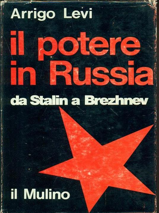 Il potere in Russia - Arrigo Levi - copertina