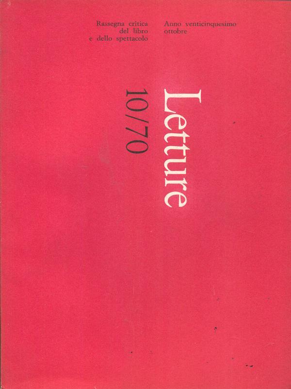 Letture 10/70