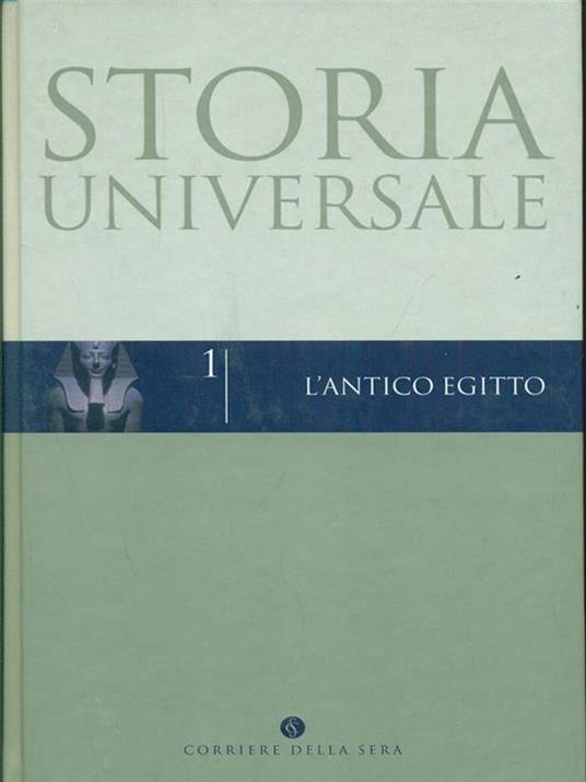 Storia Universale 1. L'antico egitto - 6