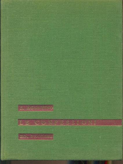 Le confessioni - Agostino (sant') - copertina