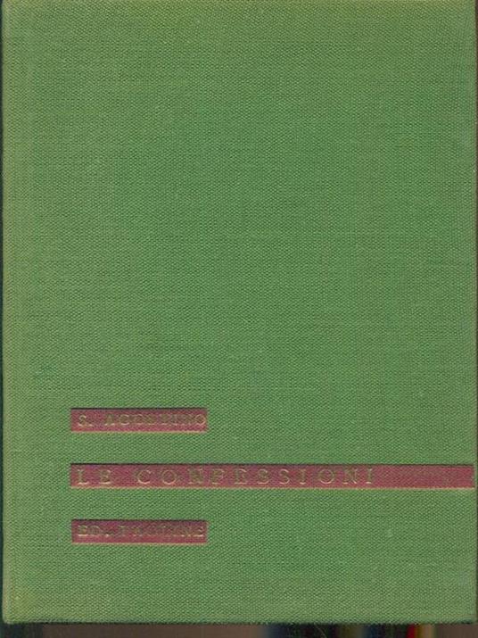 Le confessioni - Agostino (sant') - copertina