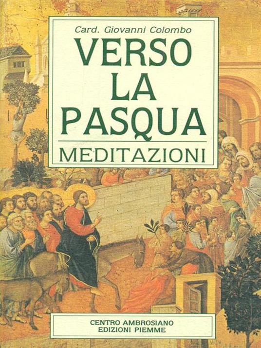 Verso la Pasqua - Giovanni Colombo - copertina