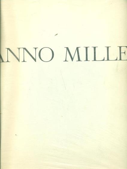 Anno mille - copertina