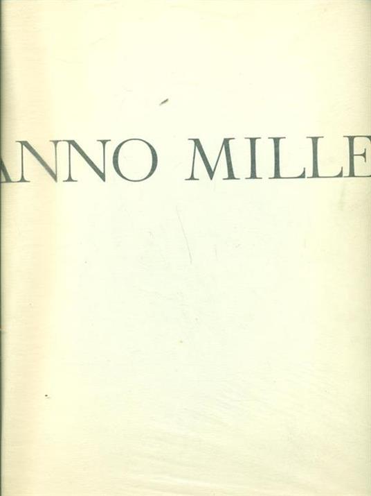 Anno mille - copertina