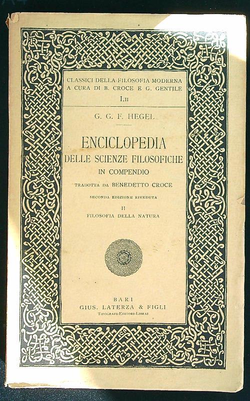 Enciclopedia delle scienze filosofiche in compendio