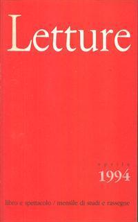 Letture aprile 1994 - 2