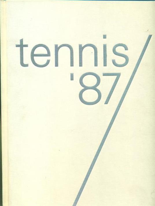Tennis '87 - copertina