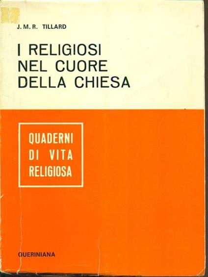 I religiosi nel cuore della Chiesa - copertina