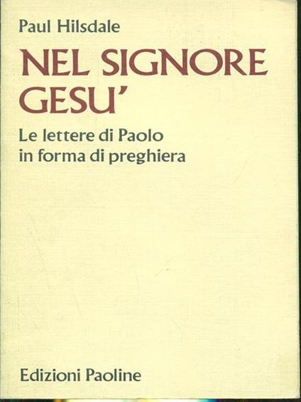 Nel Signore Gesu - Paul Hilsdale - copertina