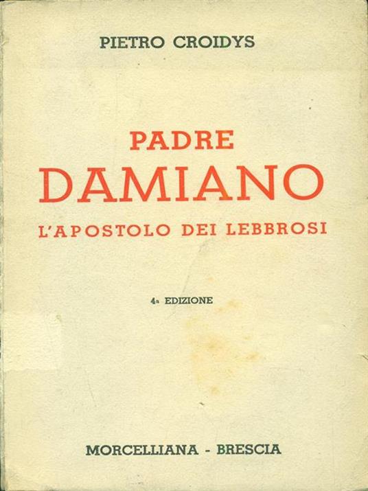 Padre Damiano - Pieto Croidys - copertina