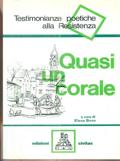 Quasi un corale - Elena Bono - copertina