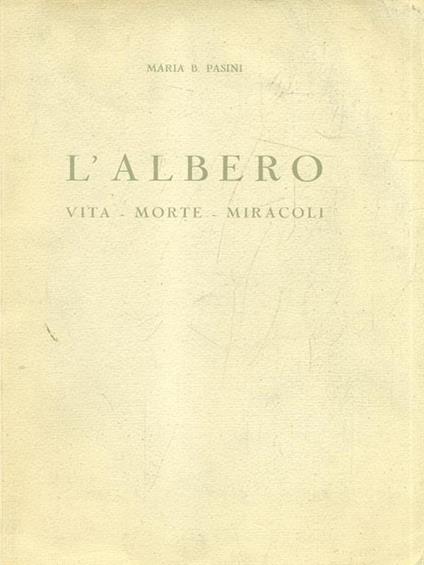L' albero - Maria B. Pasini - copertina
