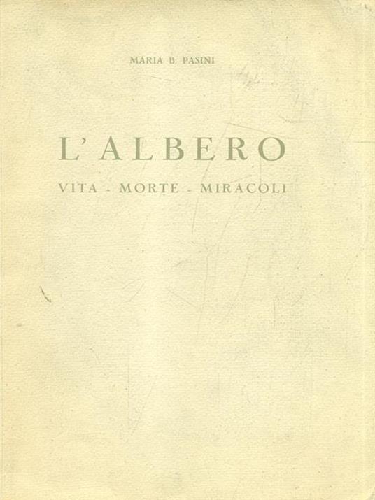L' albero - Maria B. Pasini - copertina
