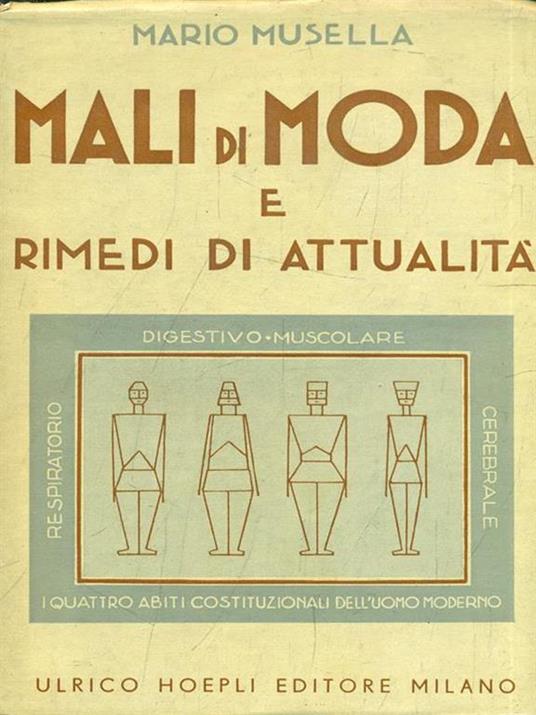 Mali di moda e rimedi diattualità - Mario Musella - copertina