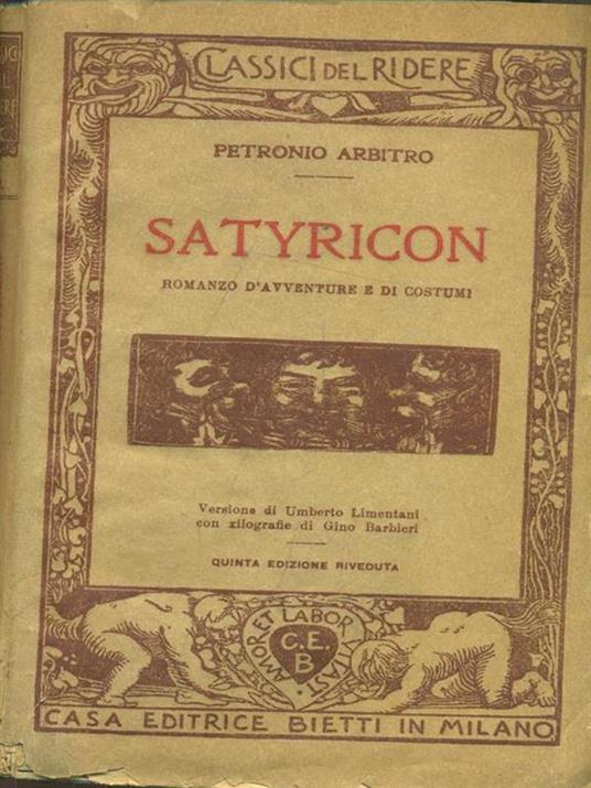 Satyricon - Arbitro Petronio - 2