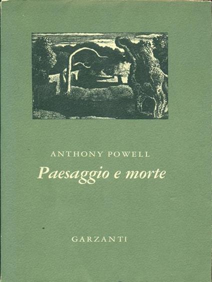 Paesaggio e morte - Anthony Powell - copertina