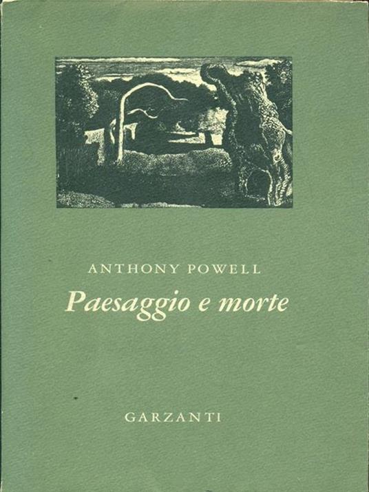 Paesaggio e morte - Anthony Powell - copertina