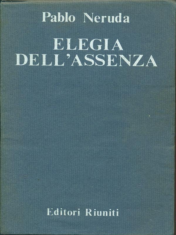 Elegia dell'assenza