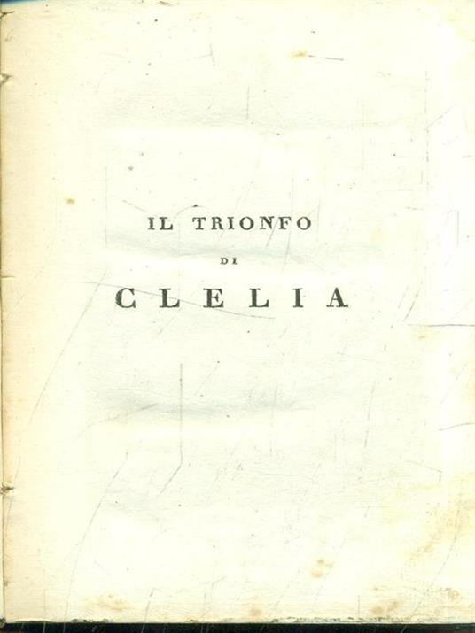 Opere tomo IX - Pietro Metastasio - copertina