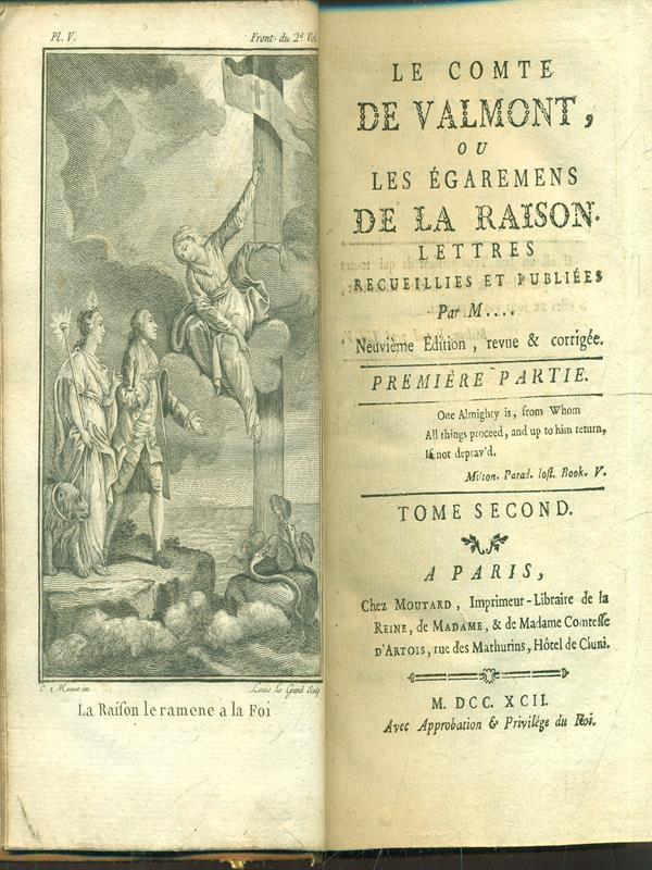 Le comte de Valmont, ou les égaremens de la raison. Tomo 2