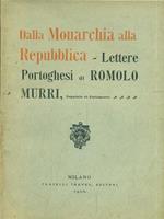 Dalla monarchia alla repubblica. Lettere ai portoghesi