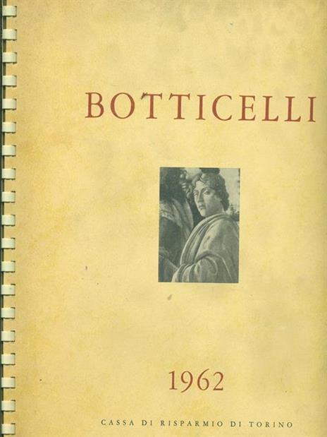 Botticelli 1962 - copertina
