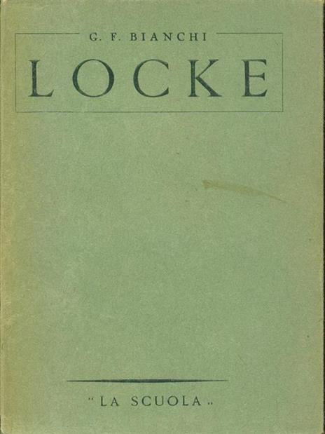 Locke - Gianfranco Bianchi - copertina