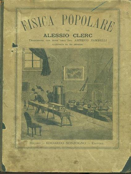Fisica popolare - Alexis Clerc - copertina