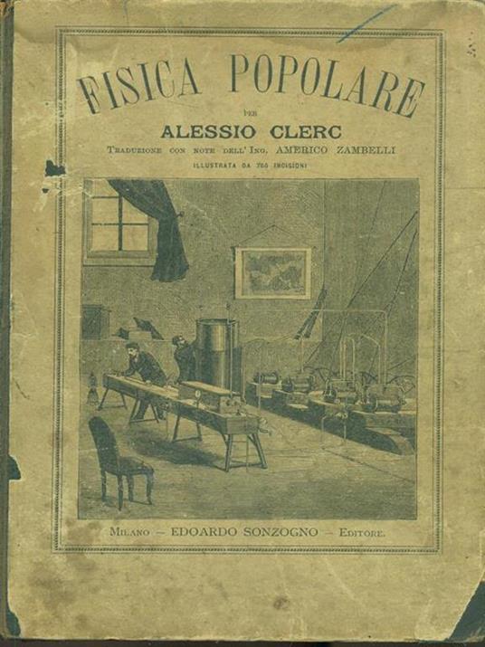 Fisica popolare - Alexis Clerc - copertina