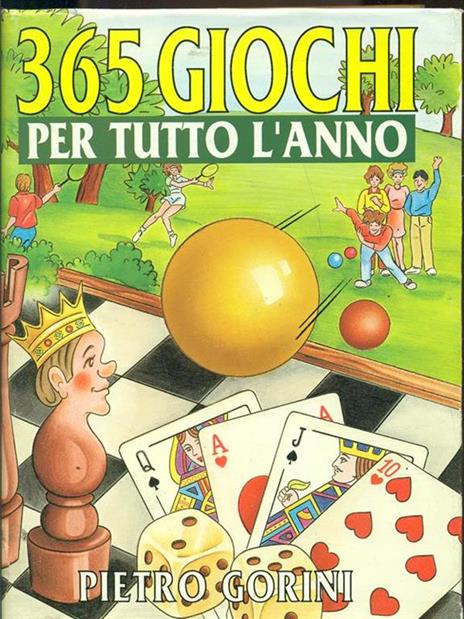365 Giochi per tutto l'anno - Pietro Gorini - copertina