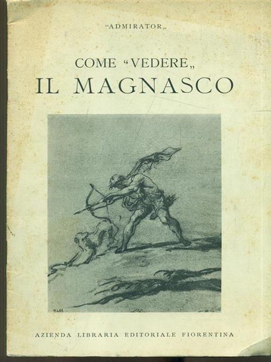 Come vedere il Magnasco - copertina
