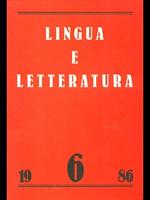 Lingua e letteratura 6. 1986