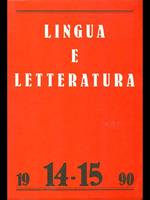 Lingua e letteratura 14/15. 1990